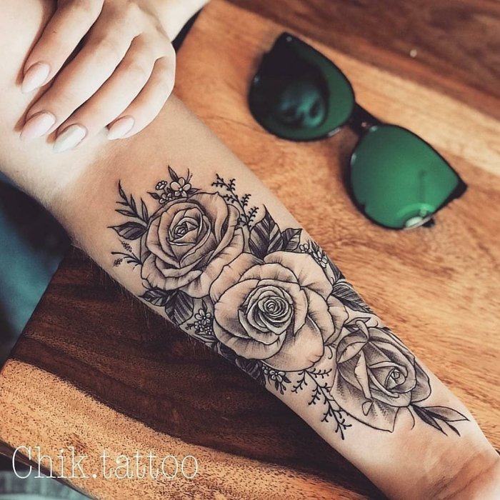 Тату на предплечье мужские