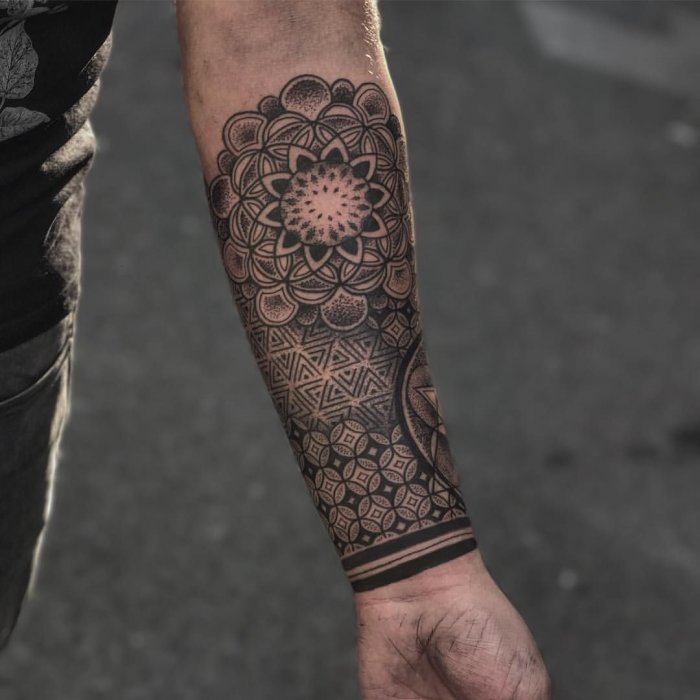 Красивые тату на предплечье