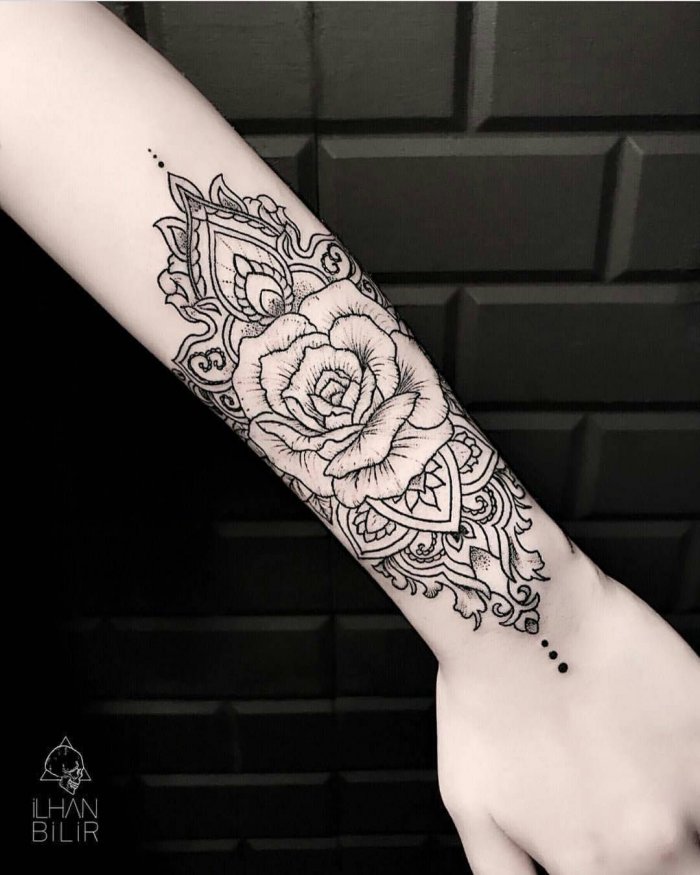 Рукав на предплечье