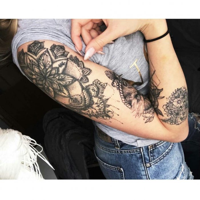 Тату на предплечье мужские