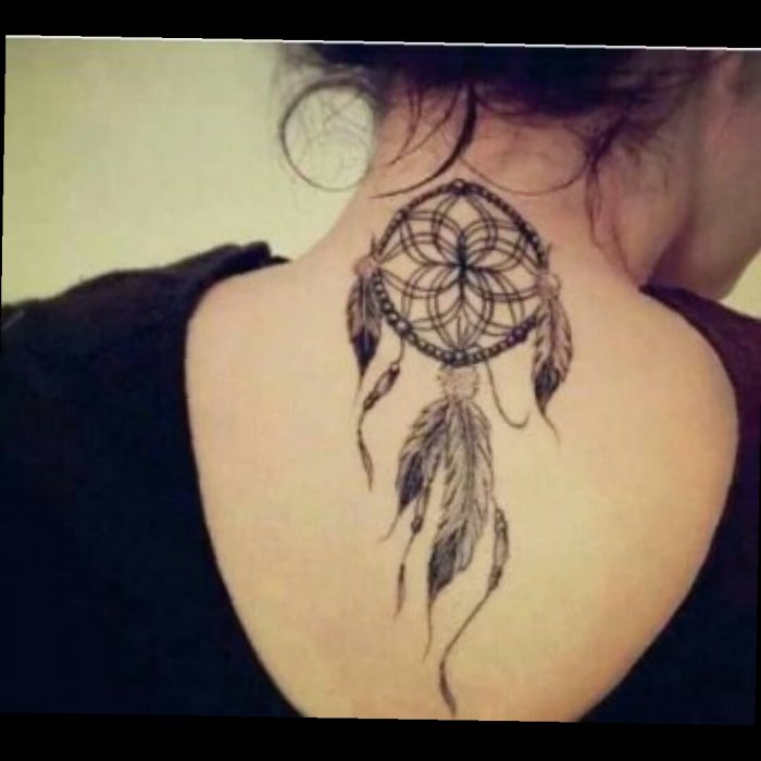 Тату Ловец снов красивый