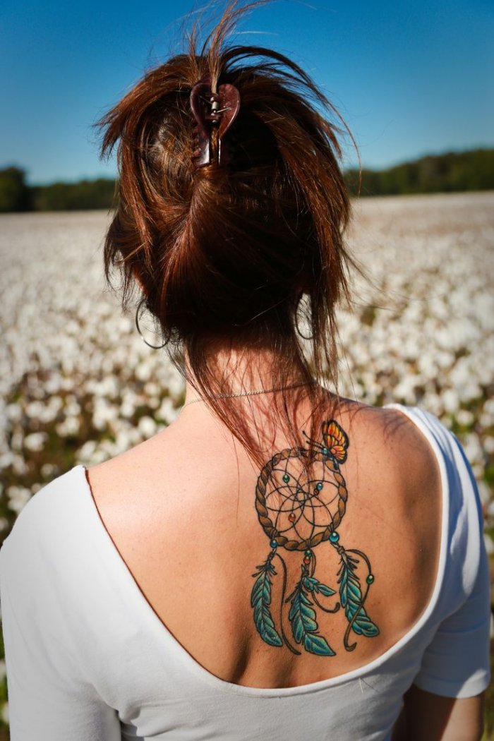 Ловец снов тату