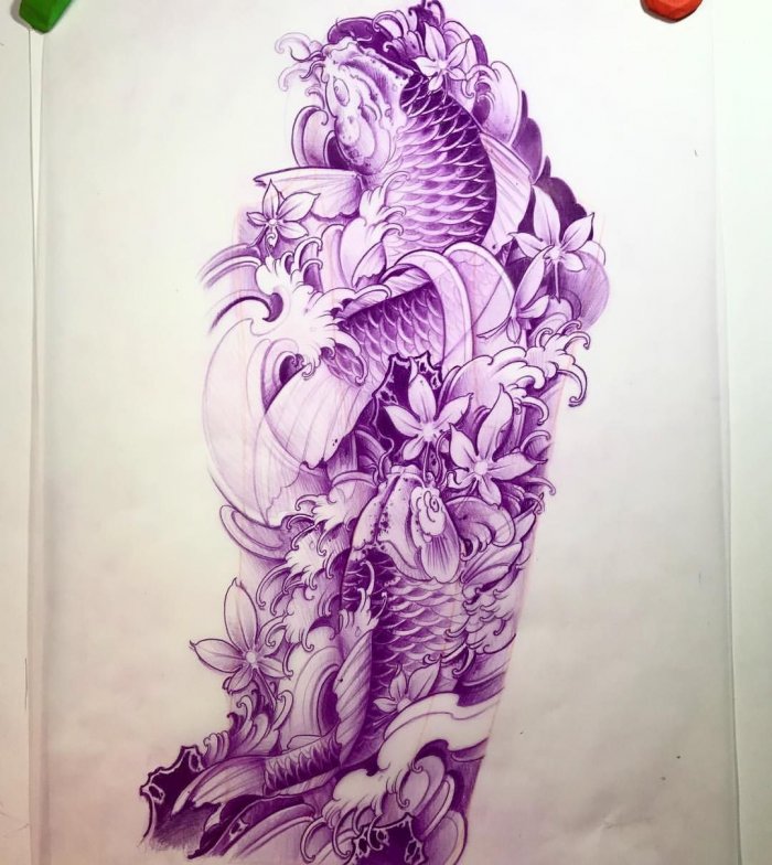 Тату Япония якудза