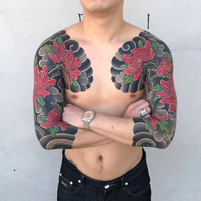 Рукав в японском стиле