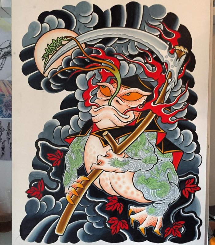 Японская Татуировка Иредзуми