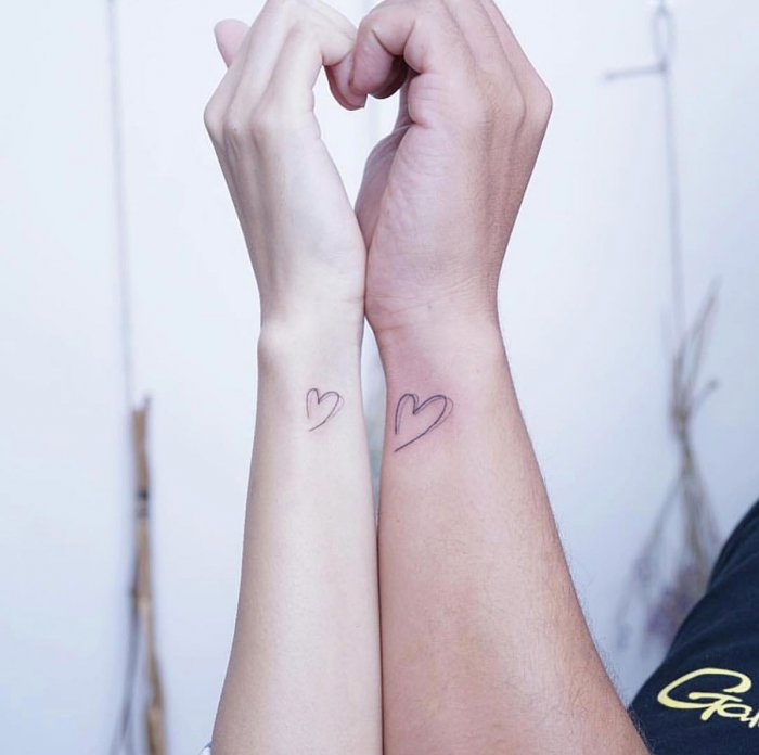 Тату для влюбленных