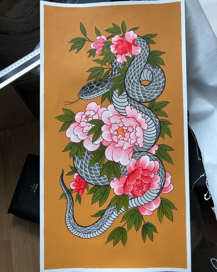 Рукав в стиле Япония