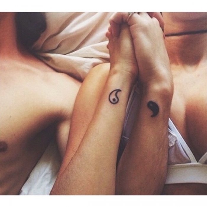 Парное тату