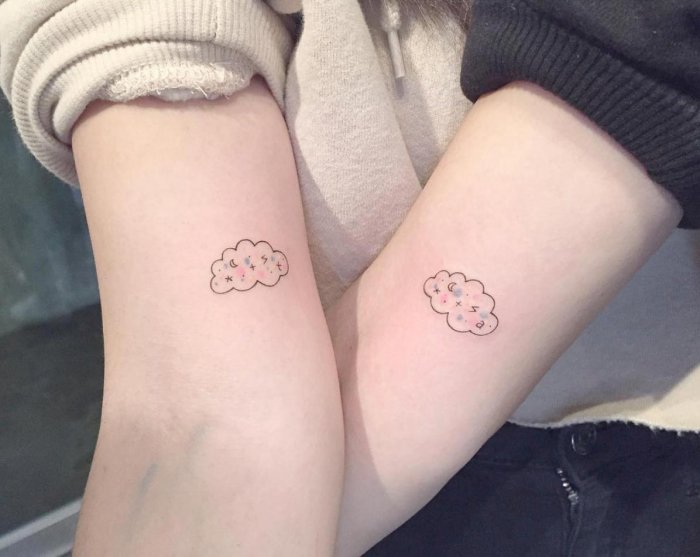 Тату для двоих влюбленных