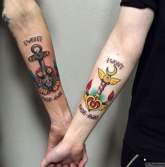 Тату для влюбленных