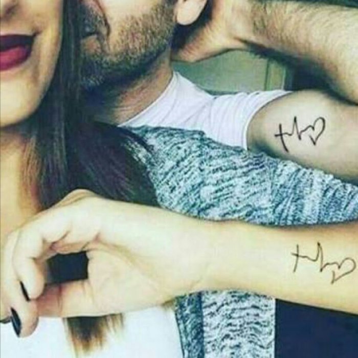 Парные Татуировки для влюблённых