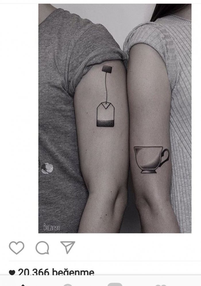 Необычные парные Татуировки