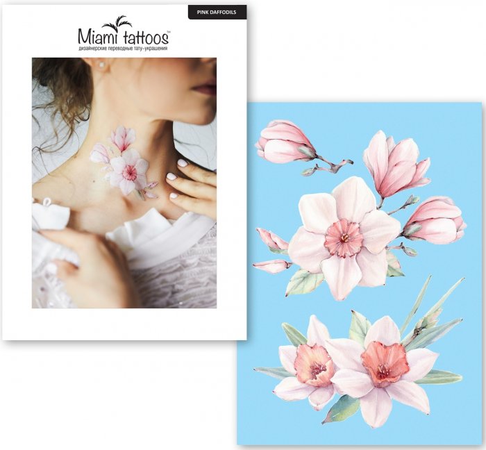 Переводные Татуировки черные