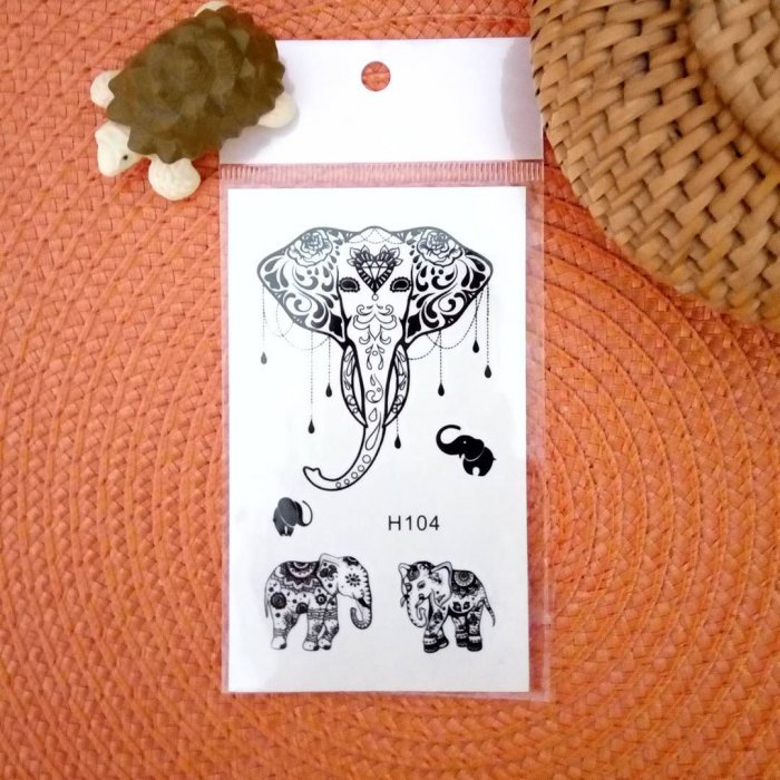 Дизайнерские переводные тату украшения