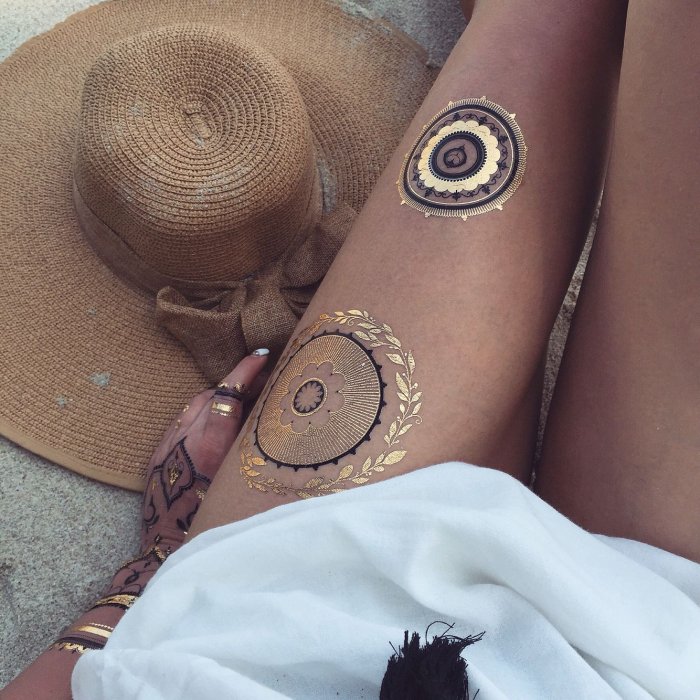 Переводные тату для девушек