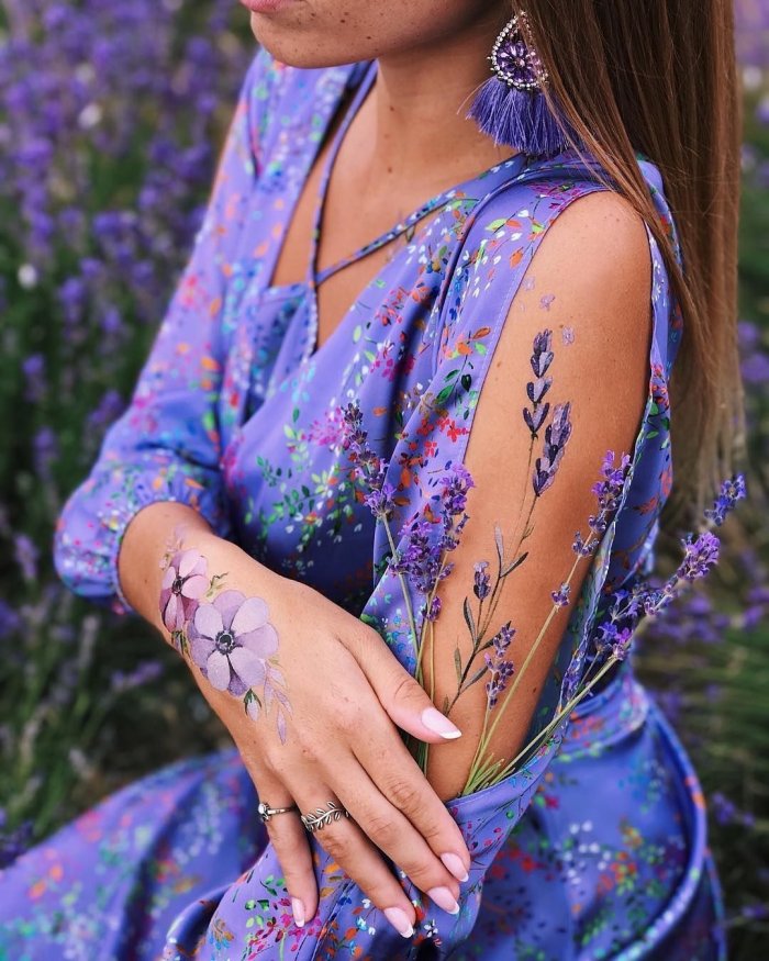 Переводные тату