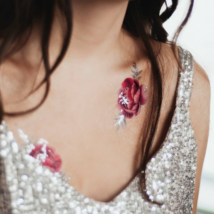 Переводные Татуировки черные