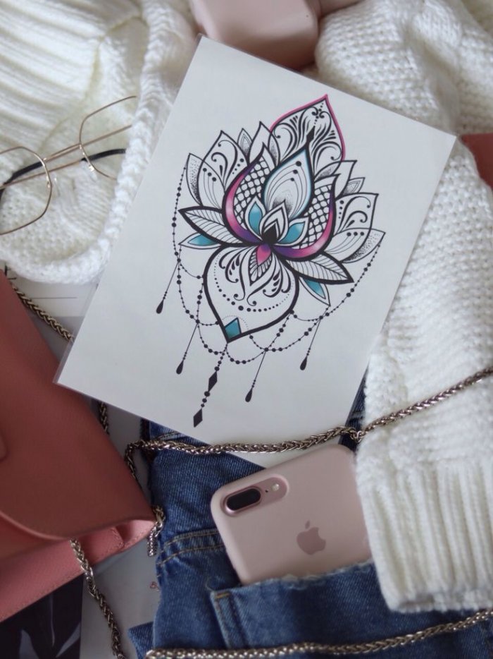 Переводные тату