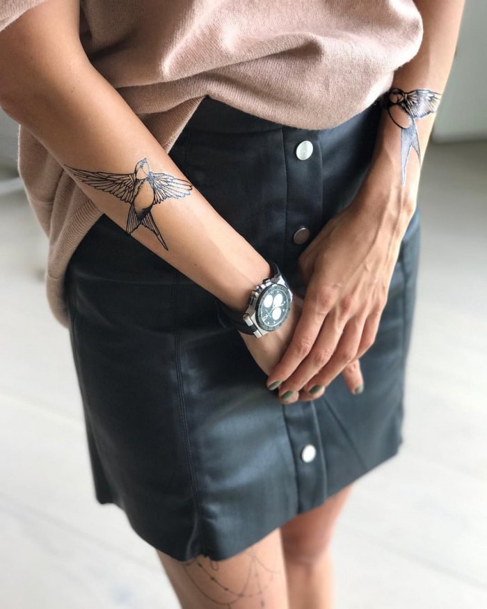 Красивые переводные тату