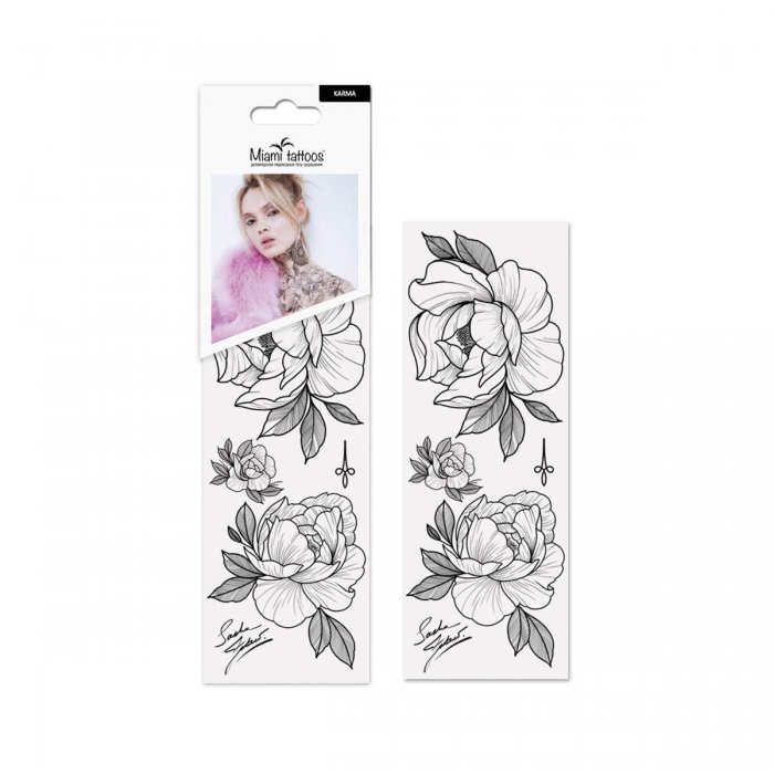 Переводные Акварельные Татуировки