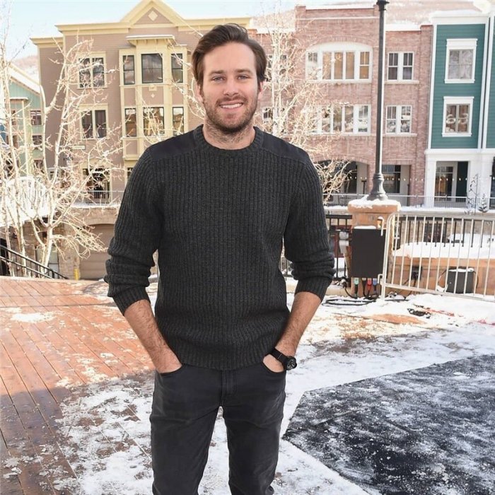 Актер АРМИ Хаммер