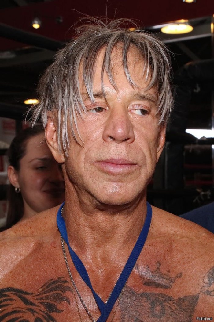 Микки Рурк 2020