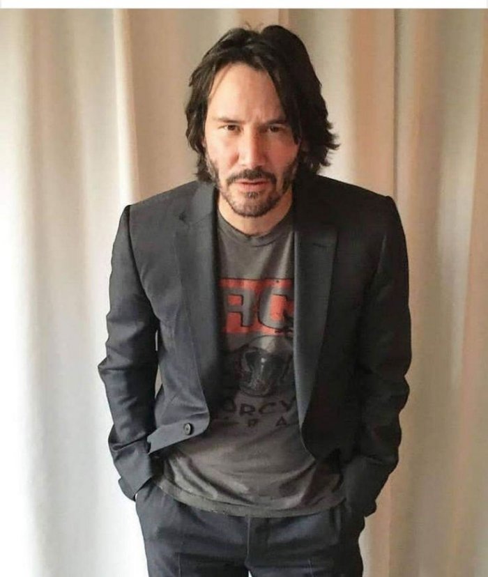 Киану Ривз старый