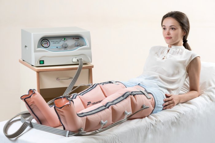 Лимфодренажный массаж аппаратный