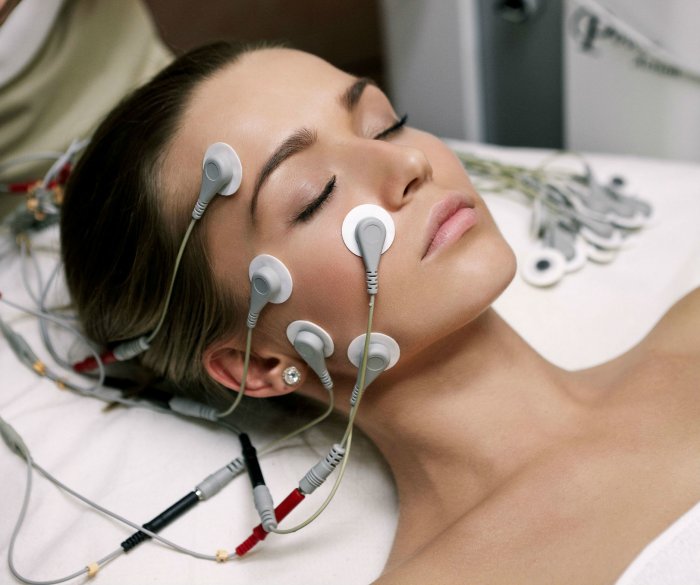 Массажные линии лица