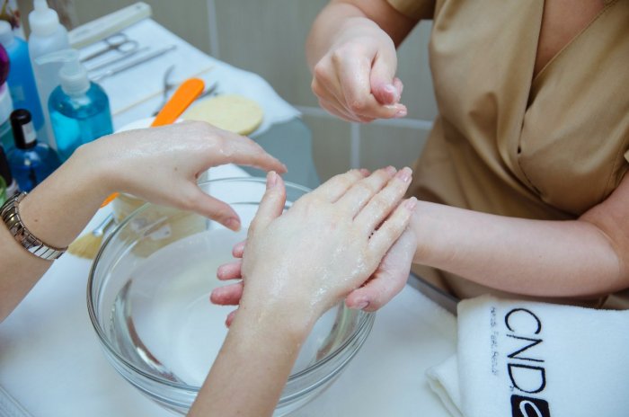 Акция маникюр Spa