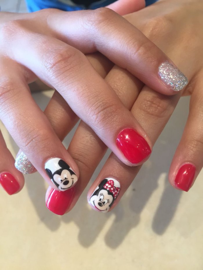 Френч с Микки Маусом