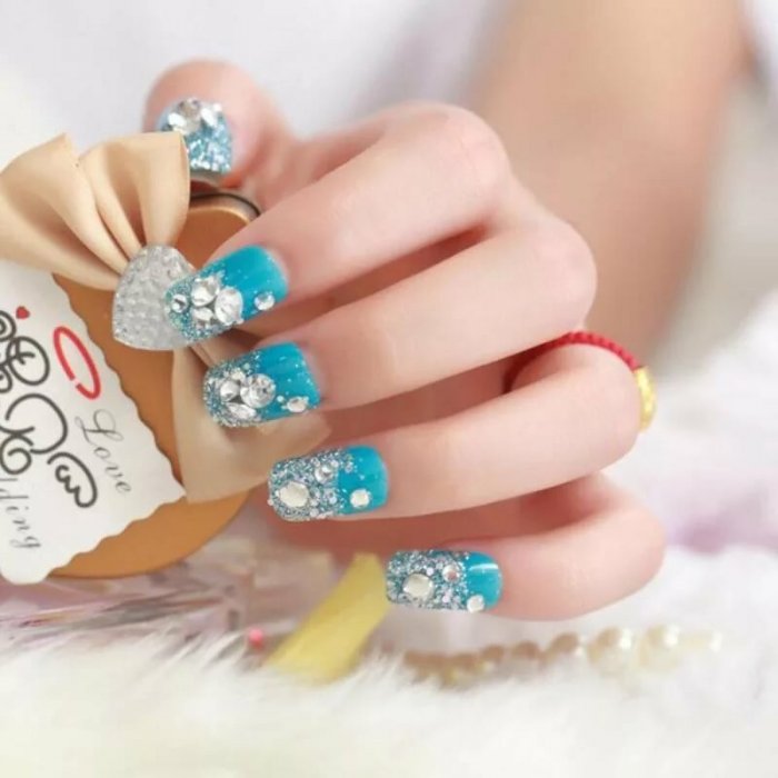 Маникюр на свадьбу