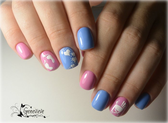 Маникюр беременным дизайн