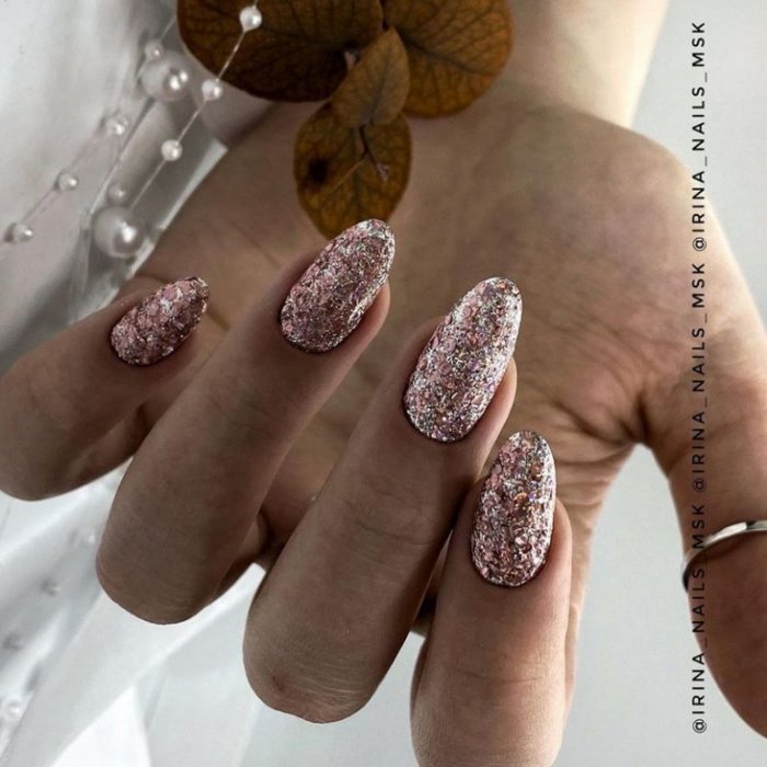 Маникюр новый год 2020 модные