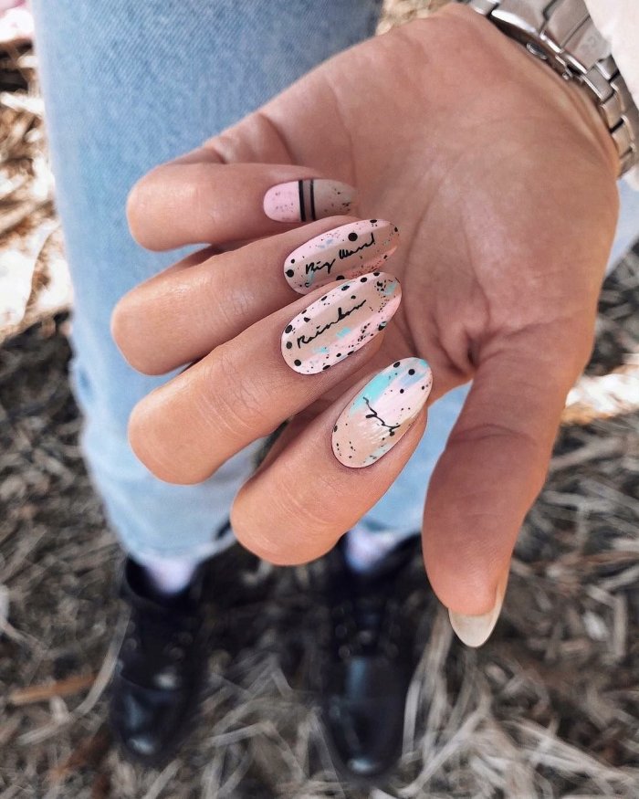 Маникюр на день рождения