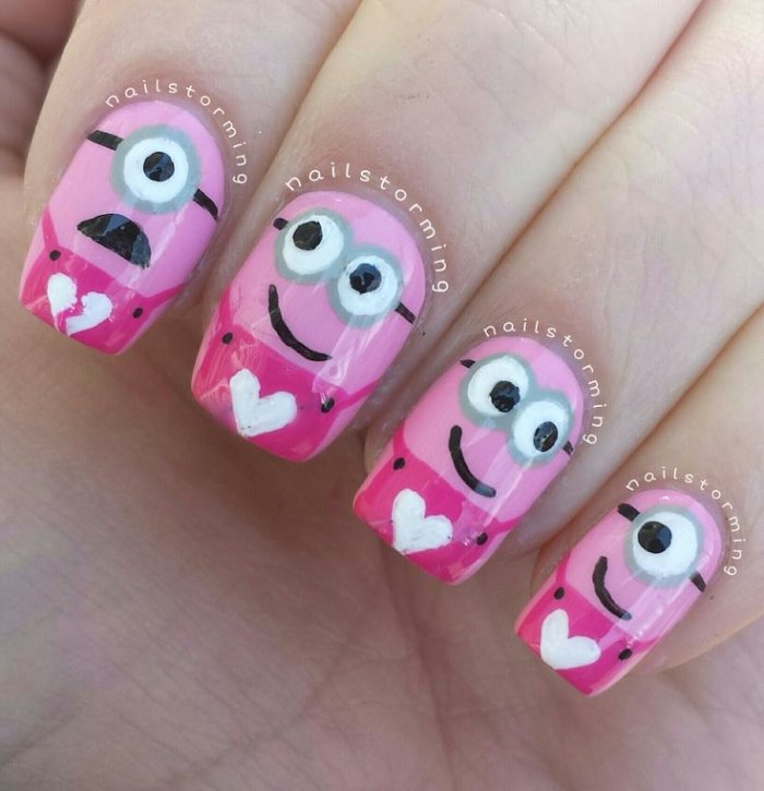 Ногти на день рождения