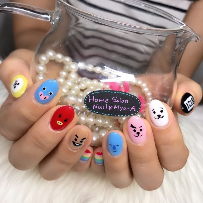 Маникюр на день рождения