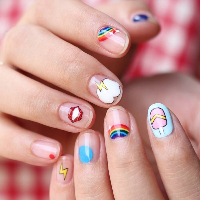 Красивый маникюр на день рождения