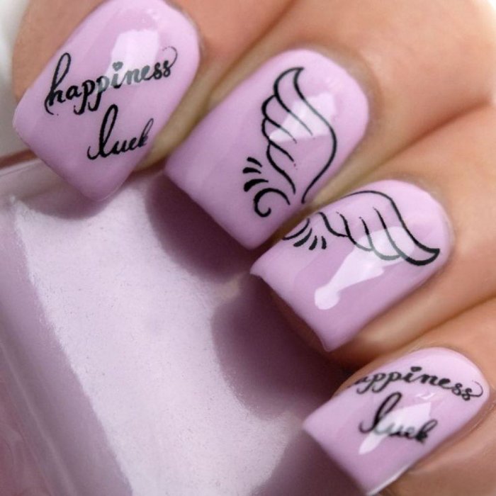 Маникюр к Валентиновому Дню