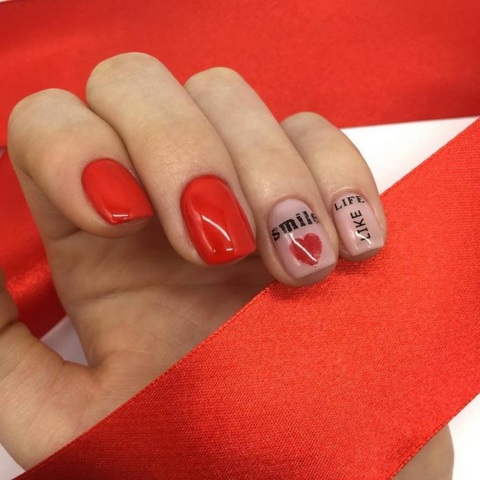 Газетный маникюр