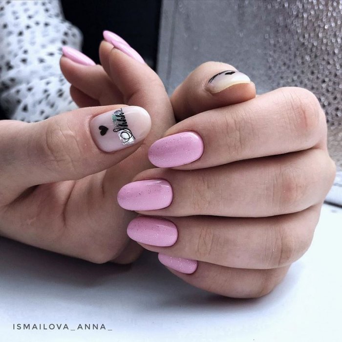 Маникюр на день учителя