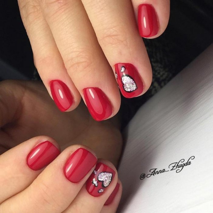 Романтичный маникюр 2020 фото