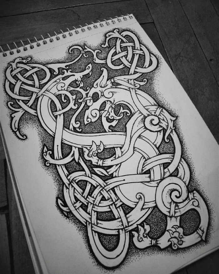 кельтские татуировки