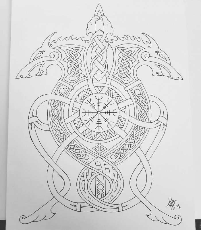 кельтский фенрир