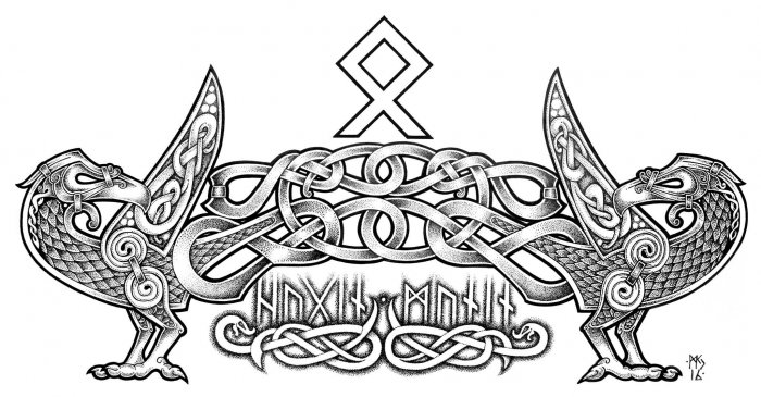 кельтские узоры викинги