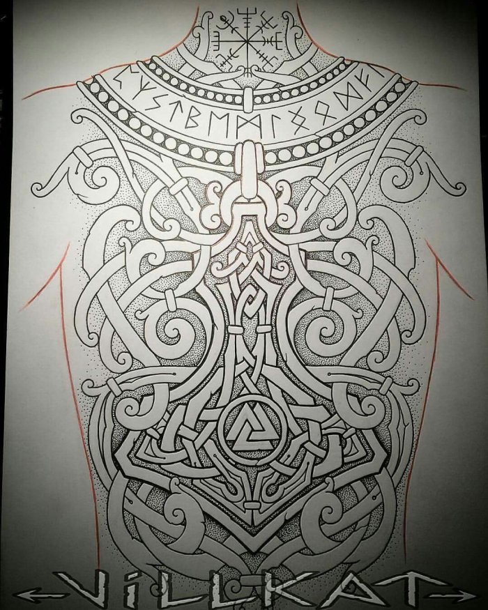 скандинавские татуировки
