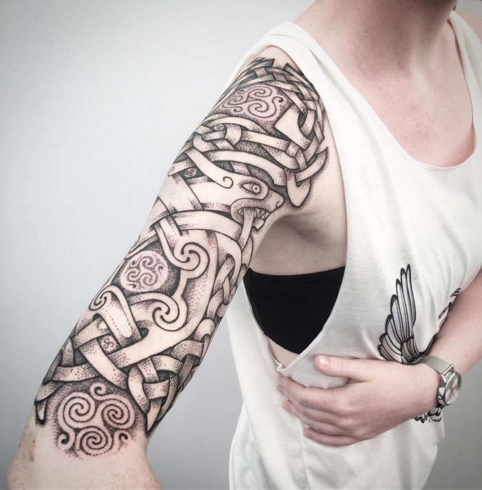 тату рукав