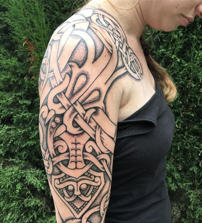 тату в кельтском стиле