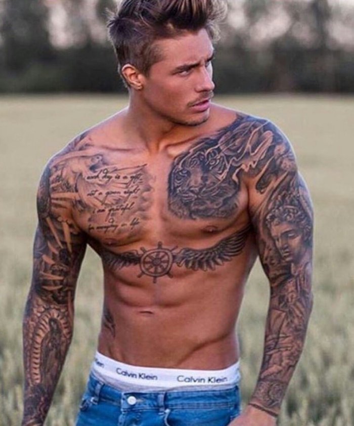 мужские татуировки