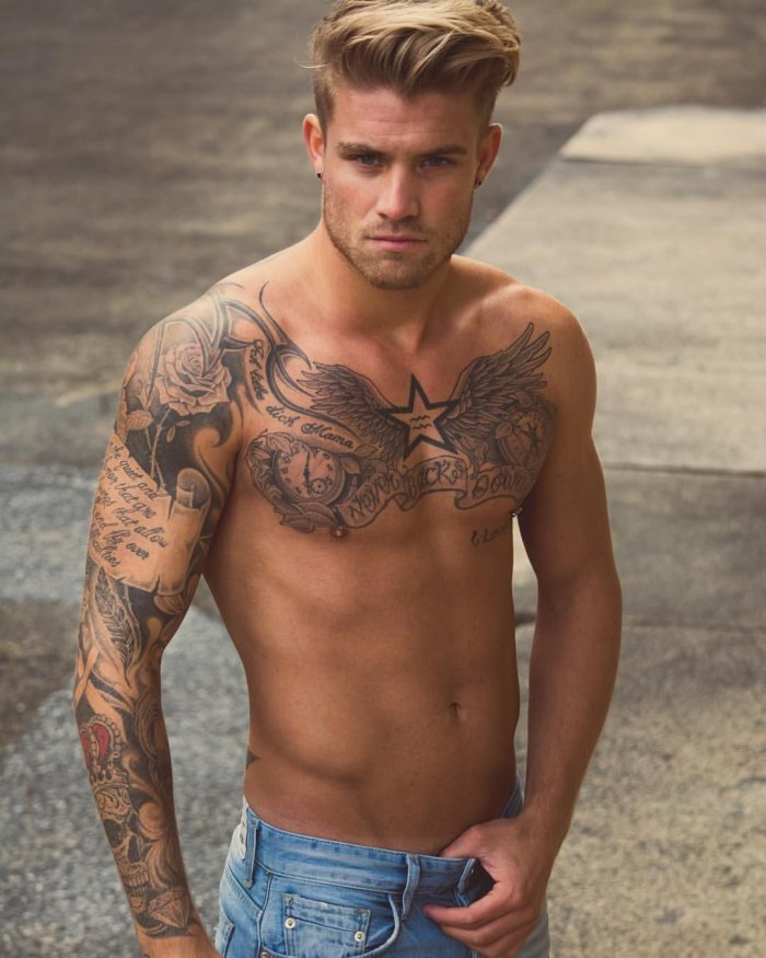 красивые тату для парней